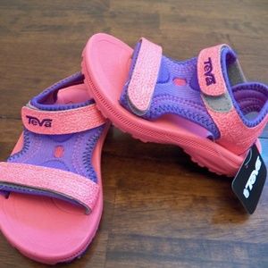 New Kids Teva Psyclone 3 Pink Purple Sandals